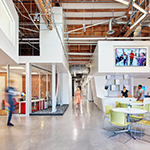 La Kretz main entrance, photo courtesy of ArchPaper.com